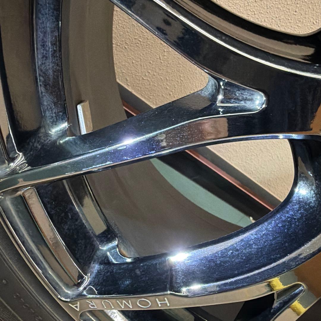 RAYS ホムラ2×7AG 20インチ ブラッククロームコーティング 4本