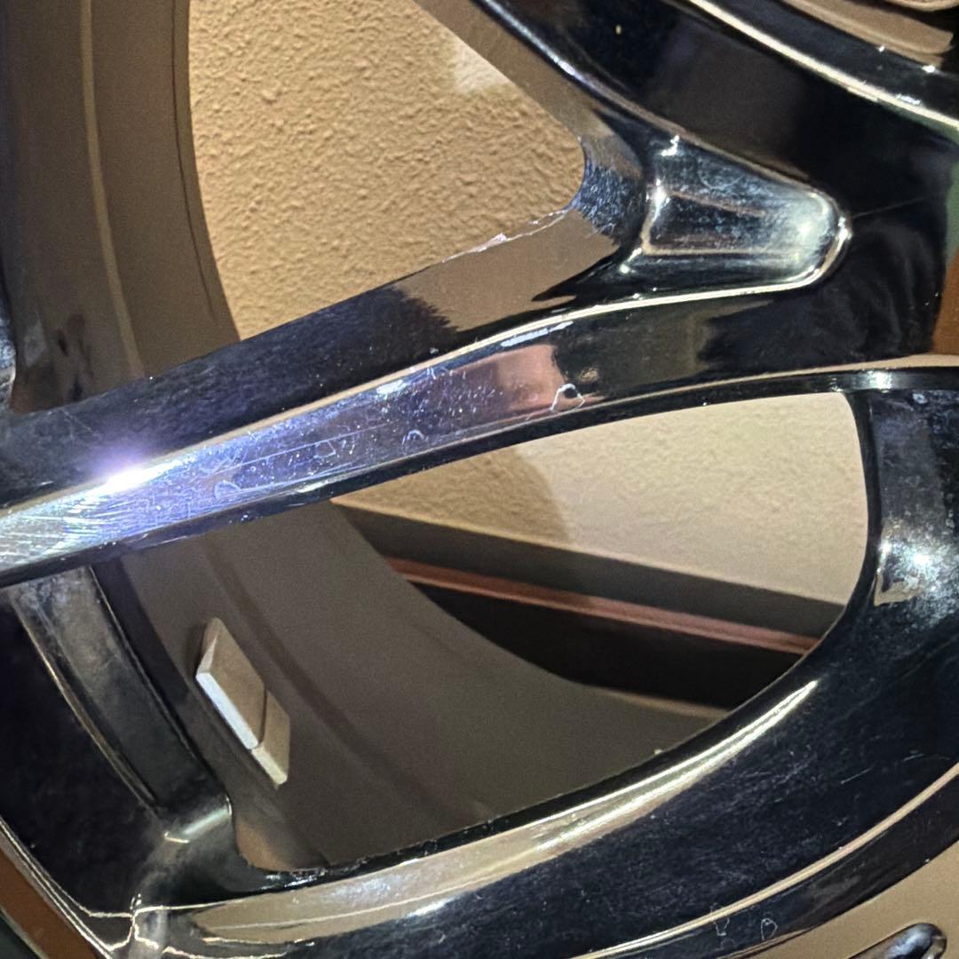 RAYS ホムラ2×7AG 20インチ ブラッククロームコーティング 4本