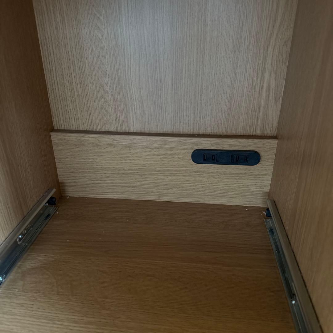 unico SOLK キッチンカウンター 食品棚 キャビネット