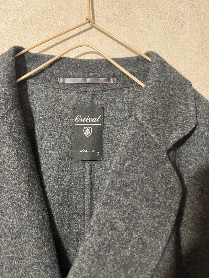 2022AW/定3.6万】オーシバル ORCIVAL*ウールミドルコート