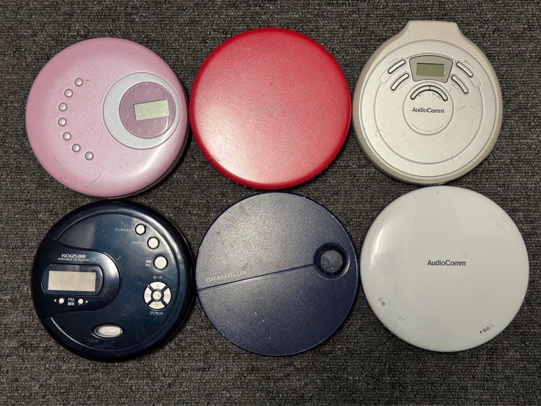 KOIZUMI ,audiocomm player まとめ　6個　V037