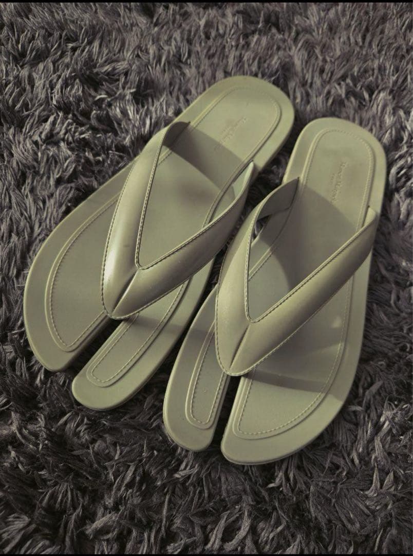 Maison Margiela トングサンダル 41サイズ オリーブグリーン