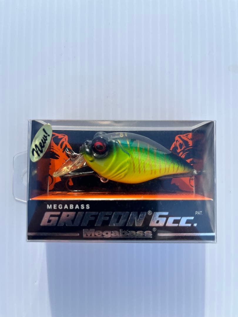 Megabass グリフォン 6cc チャート系3点