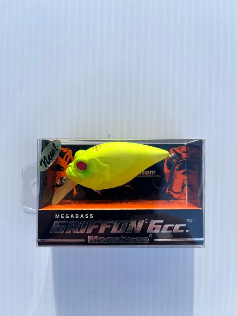 Megabass グリフォン 6cc チャート系3点