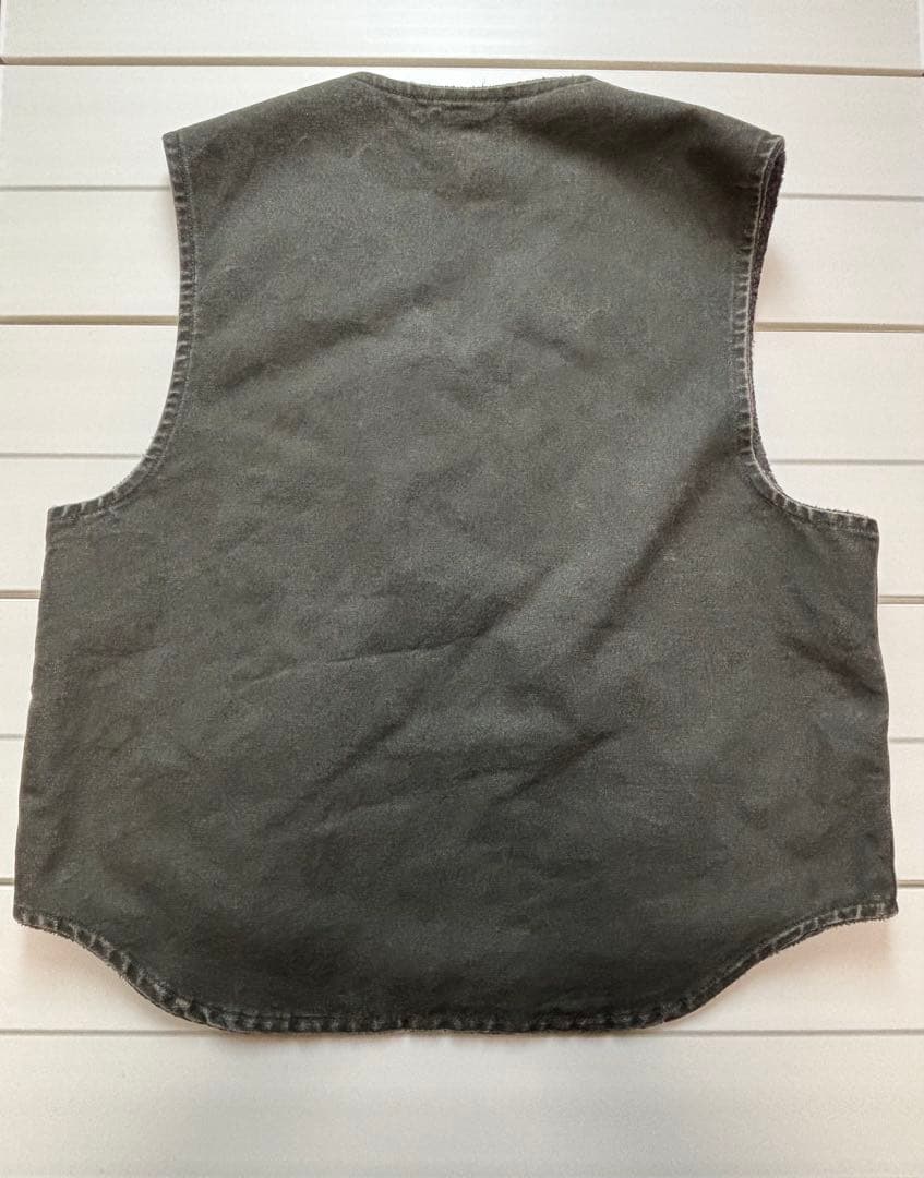 Carhartt ダックベスト メイドインUSA カラーMOS