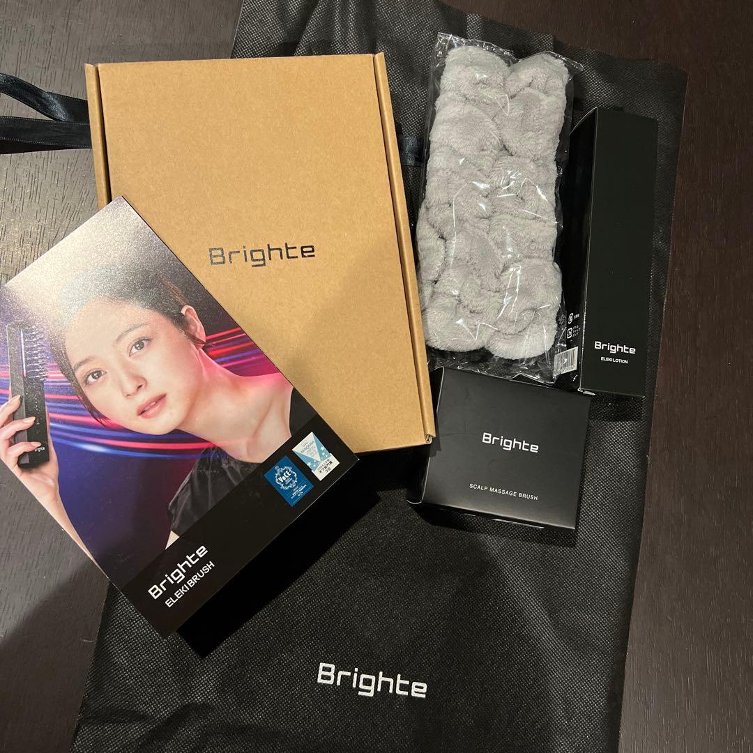 ブライト　エレキブラシ　ブラシ型美顔器　ELEKI BRUSH