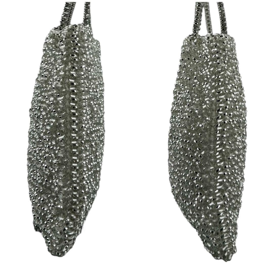 ANTEPRIMA ハンドバッグ スタンダード ミディアム ワイヤー シルバー系