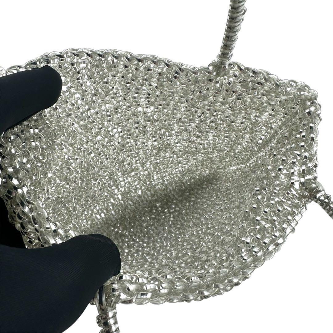 ANTEPRIMA ハンドバッグ スタンダード ミディアム ワイヤー シルバー系