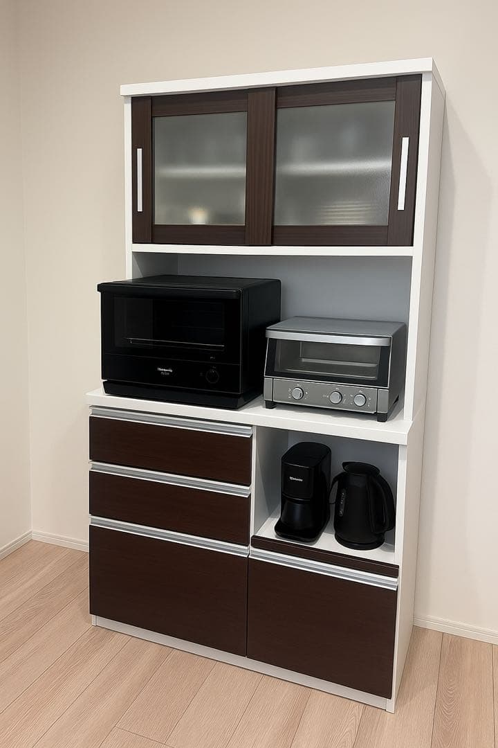 食器棚　カップボード　幅100 高さ180