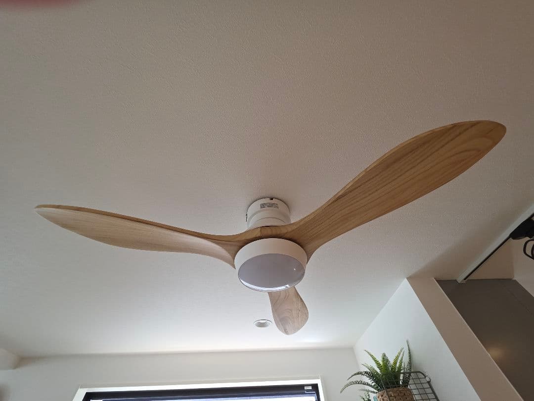 天然木 LOWYA　New Jabalia 2　シーリングライトファン