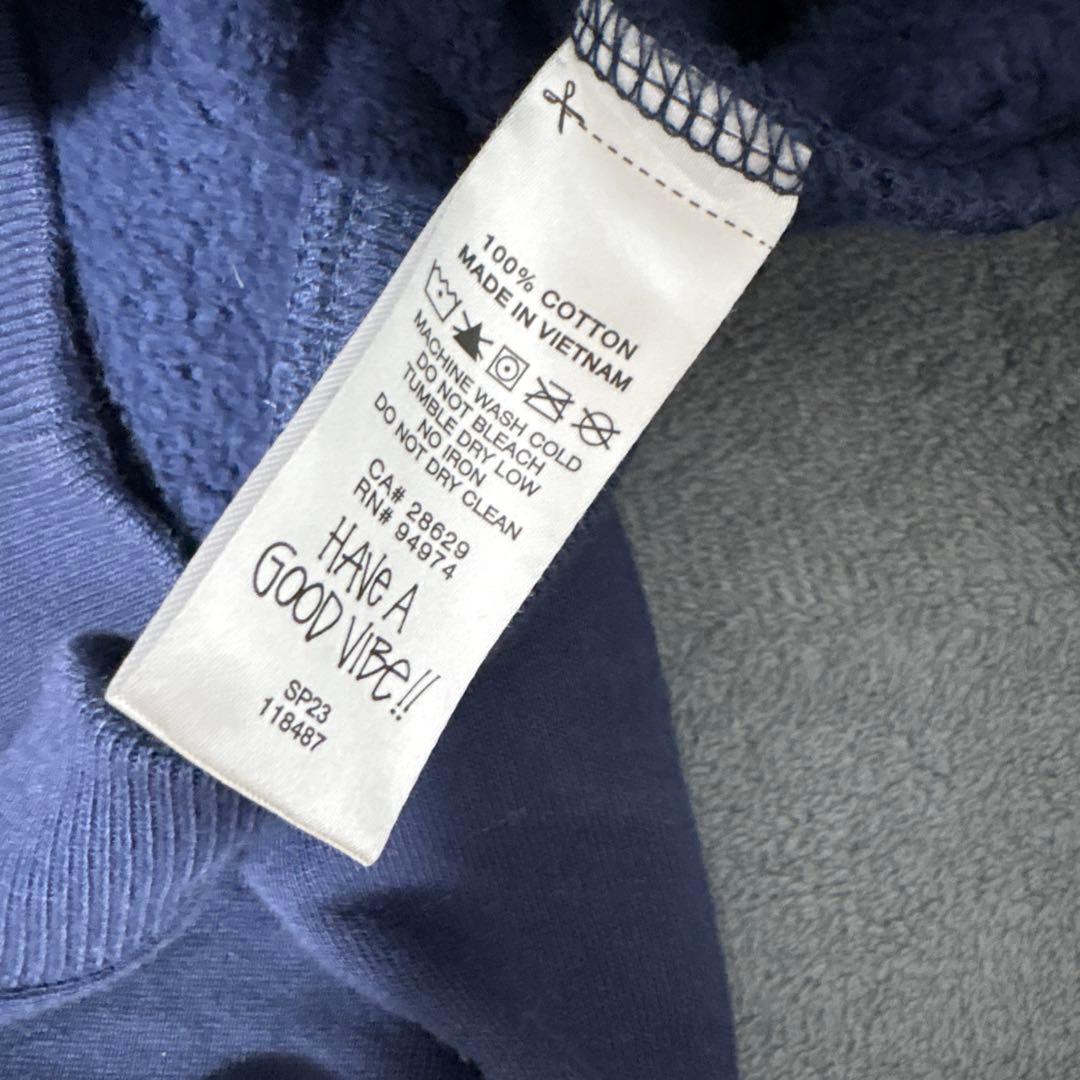STUSSY ネイビー　スウェット