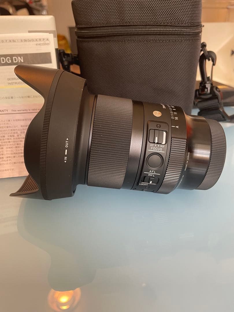 【美品】Sigma 20mm F1.4 DG DN Art Lマウント