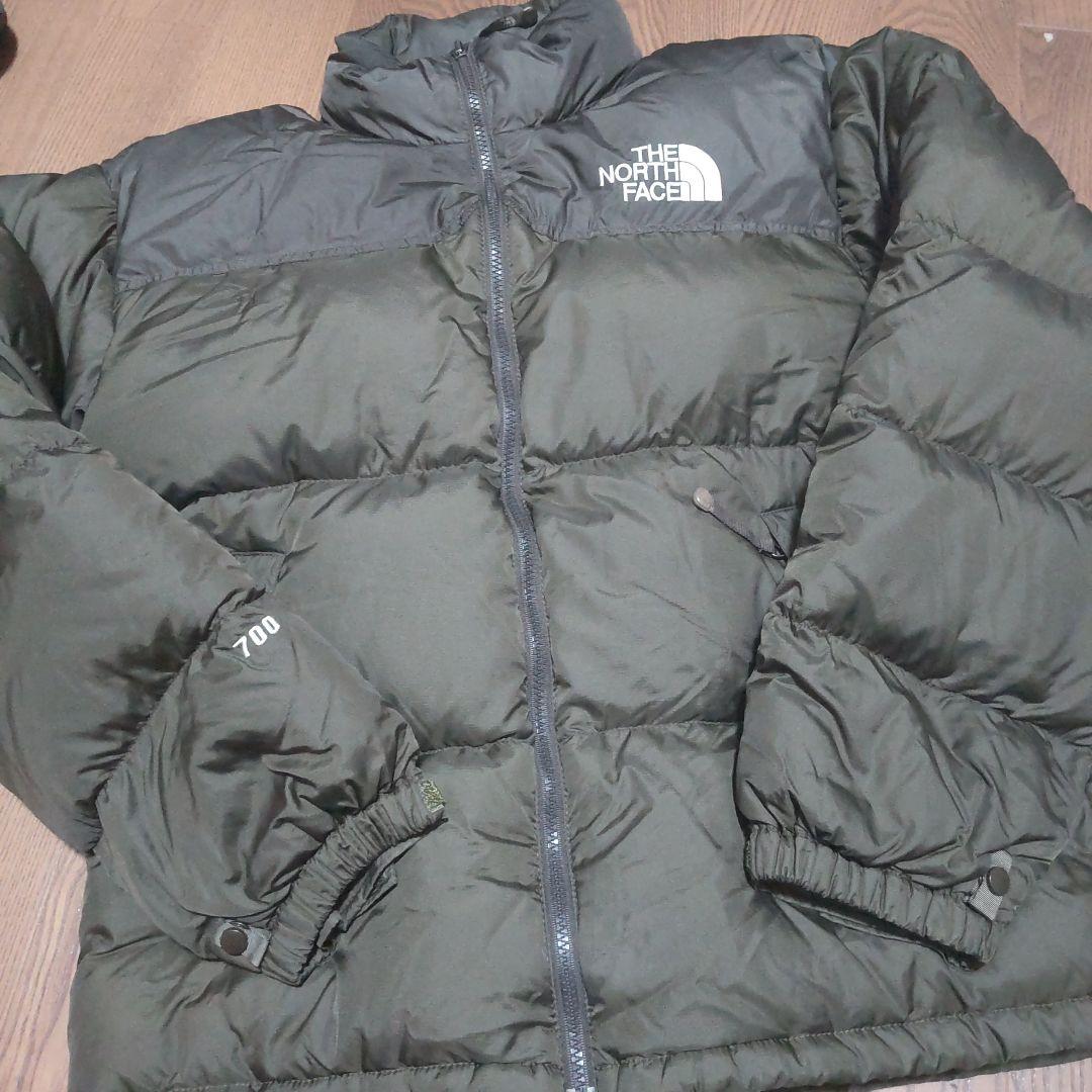 激レアカラー90sノースフェイスヌプシダウン ダークオリーブ系　Mサイズ1996