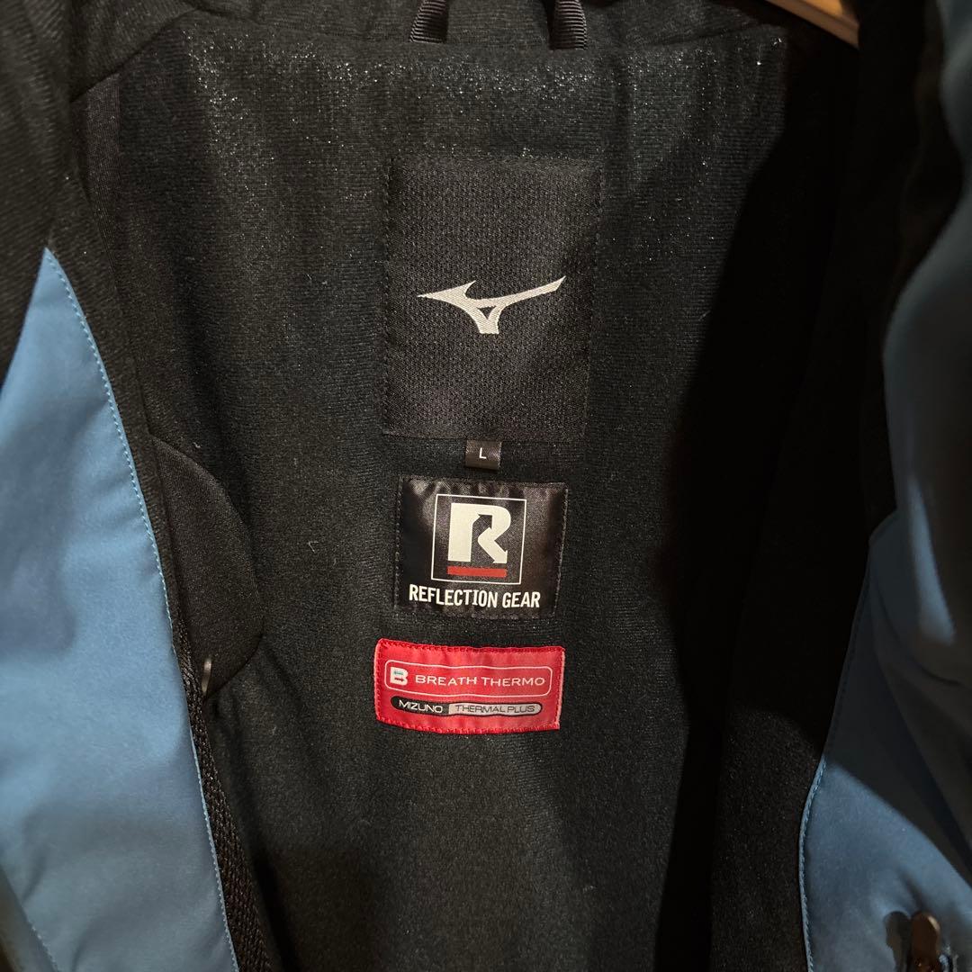 ミズノスキーウェア　DEMO SOLID SKI PARKA シーポートブルー