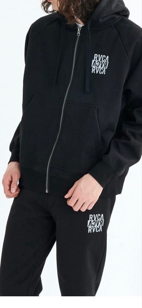 新品RVCA 防風撥水セットアップ黒