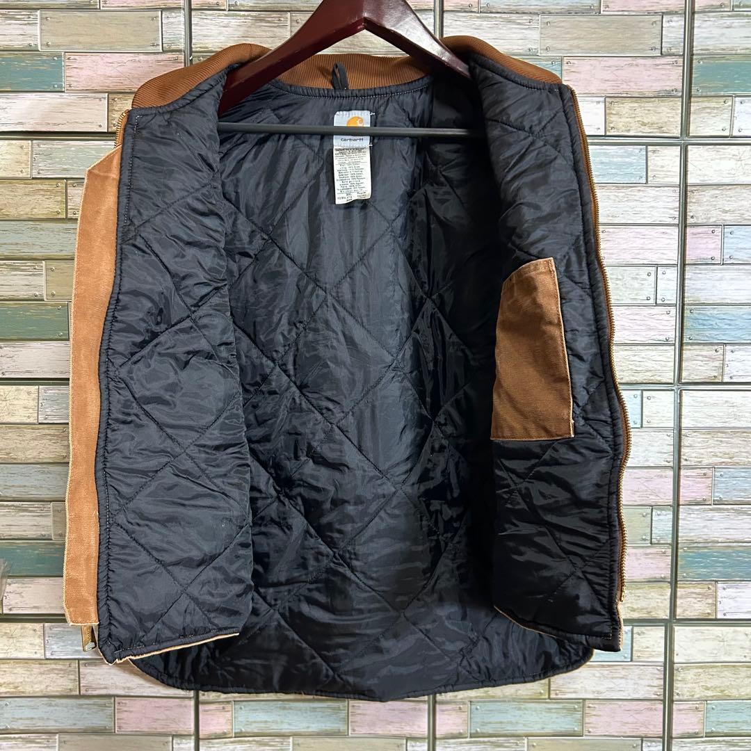 carhartt カーハート　ダックベスト　中綿　キルティングライナー