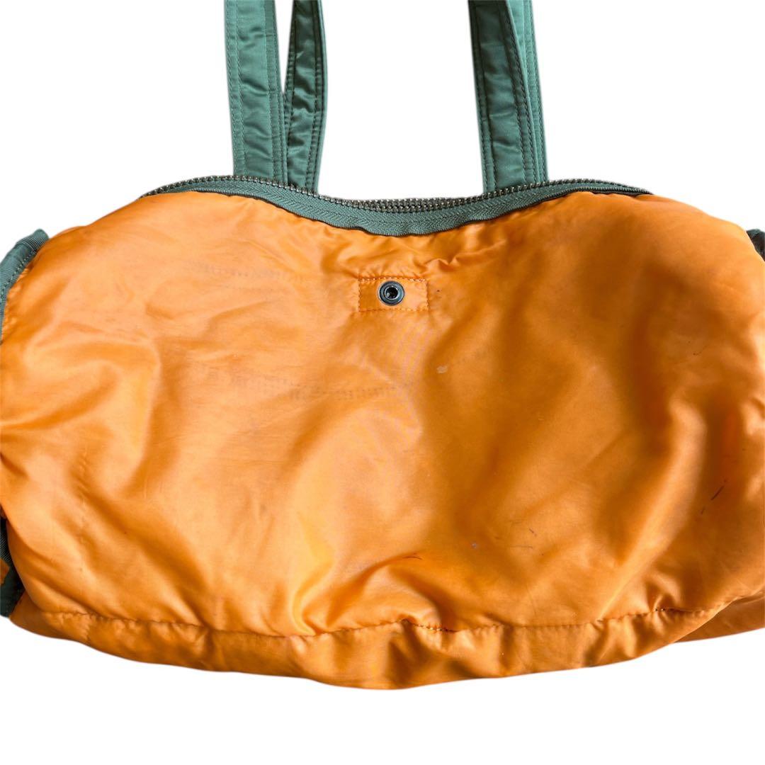 PORTER オリーブグリーン ドラムバッグ