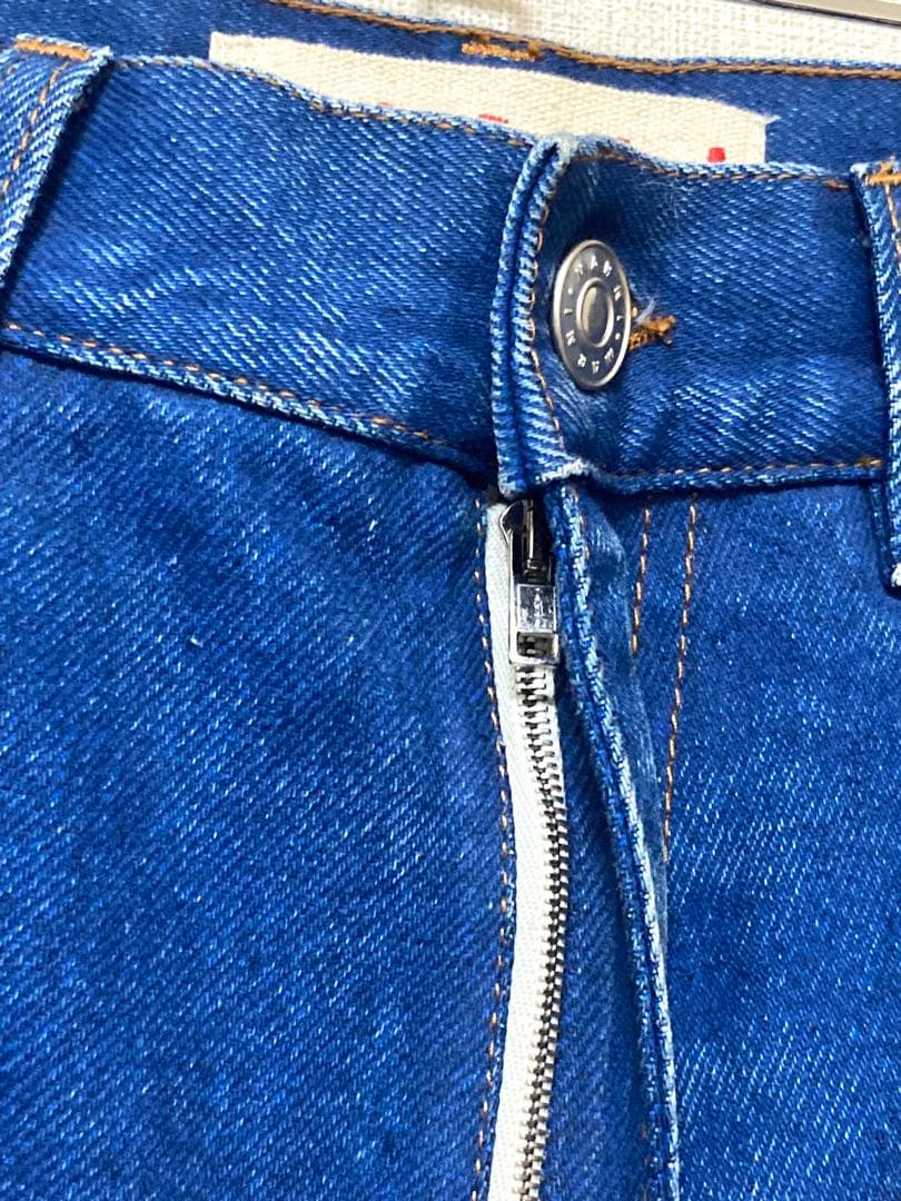 マルニ　モヘア　パッチワーク　デニム　ジーパン　パンツ　インディゴ　メンズ　28