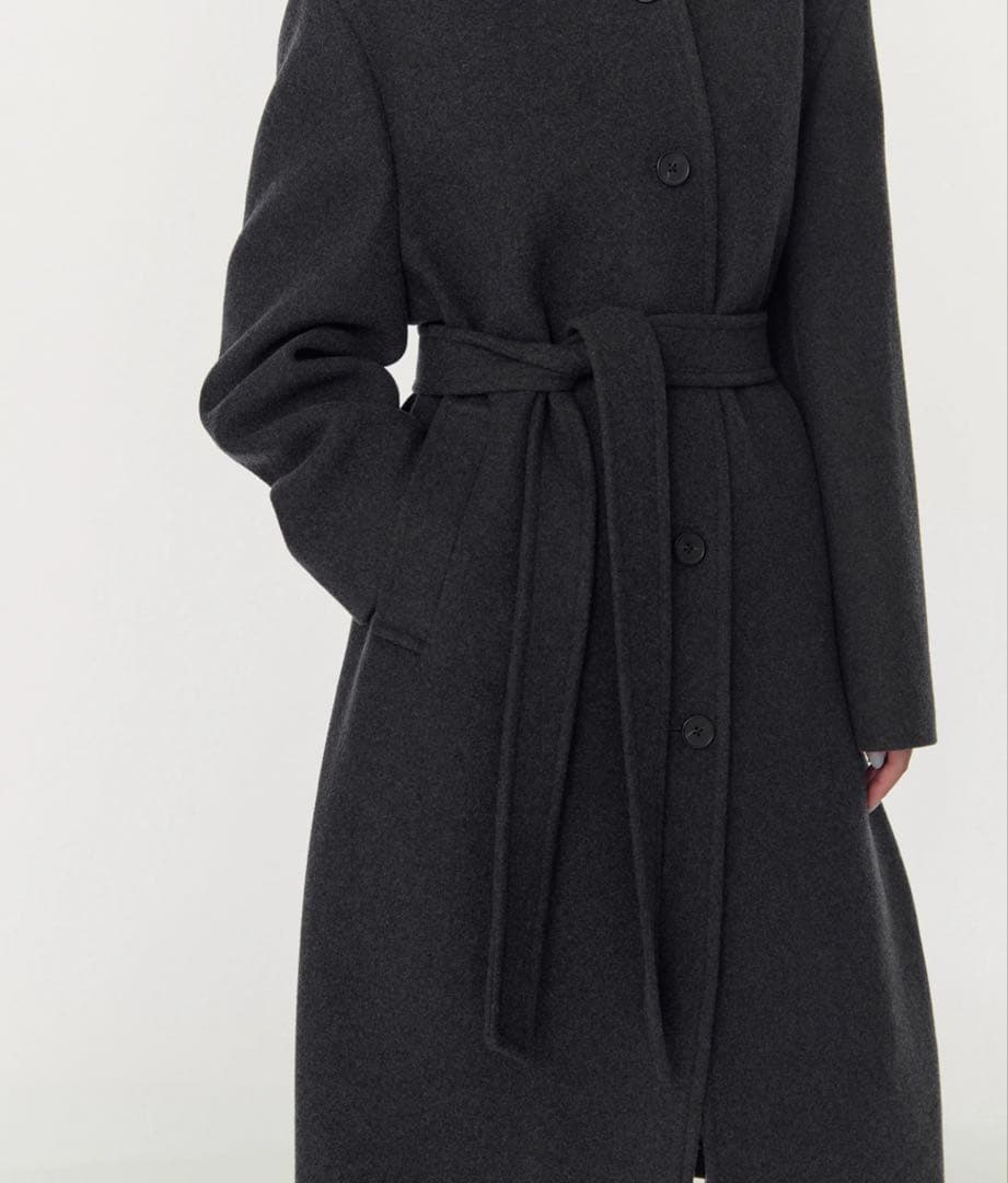 MUSINSA STANDARD ウールブレンドオーバーショルダーマックコート