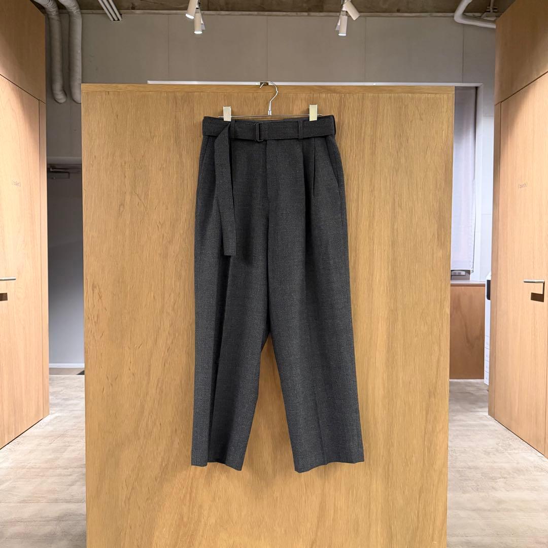 stein シュタイン スラックス ST.283-1 ツイード ウール グレーS