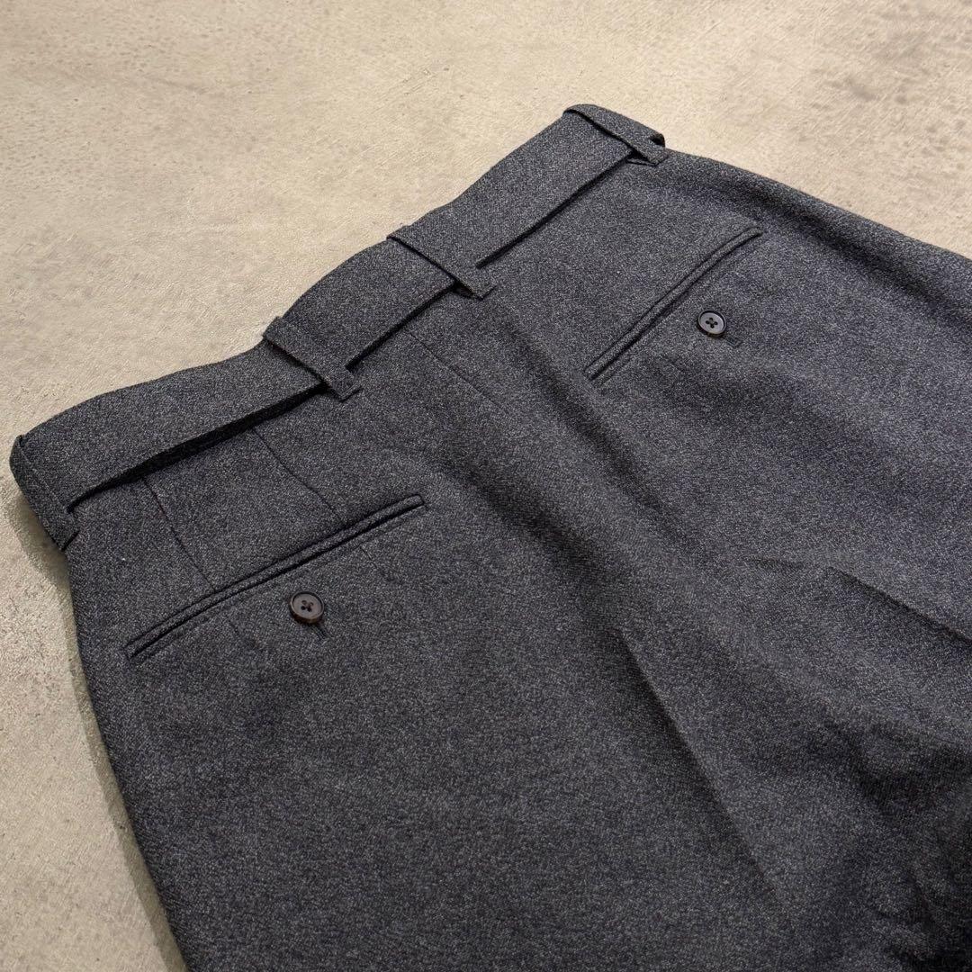 stein シュタイン スラックス ST.283-1 ツイード ウール グレーS