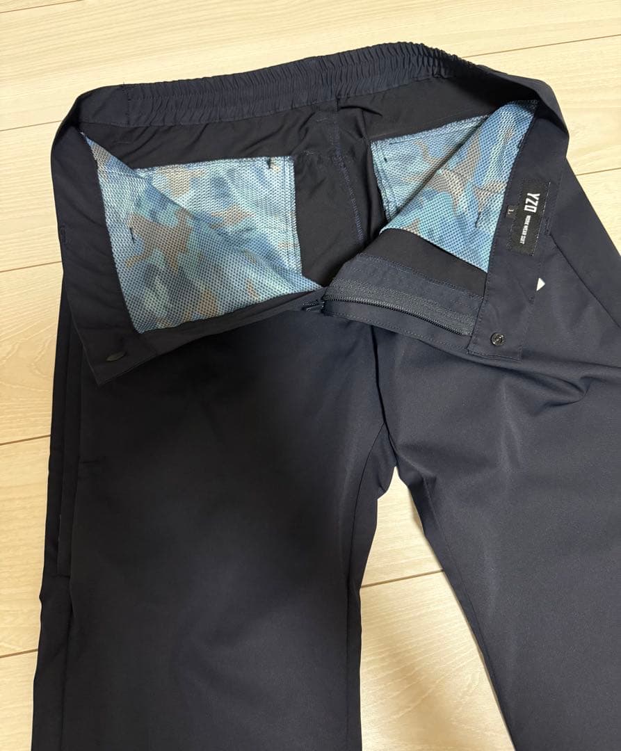 YZO ワークウェアスーツ セットアップ　ブルーカモ　迷彩　L