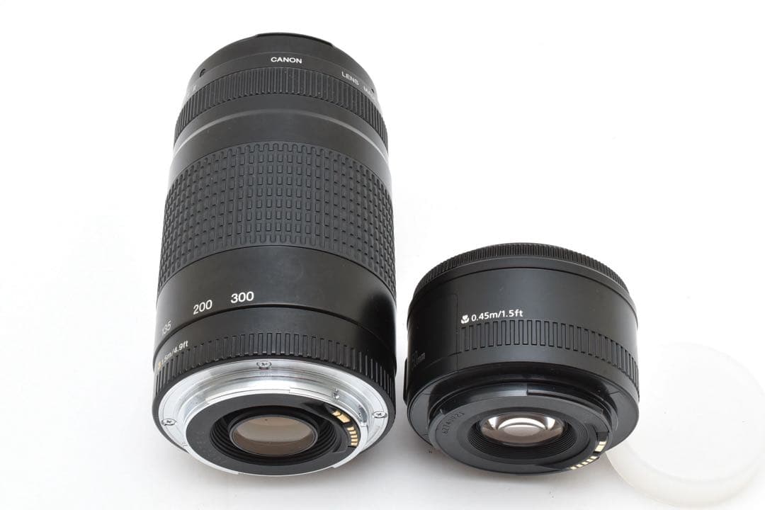 レンズ(ズーム) EF 50mm F1.8 II / EF 75-300mm F4-5.6 II