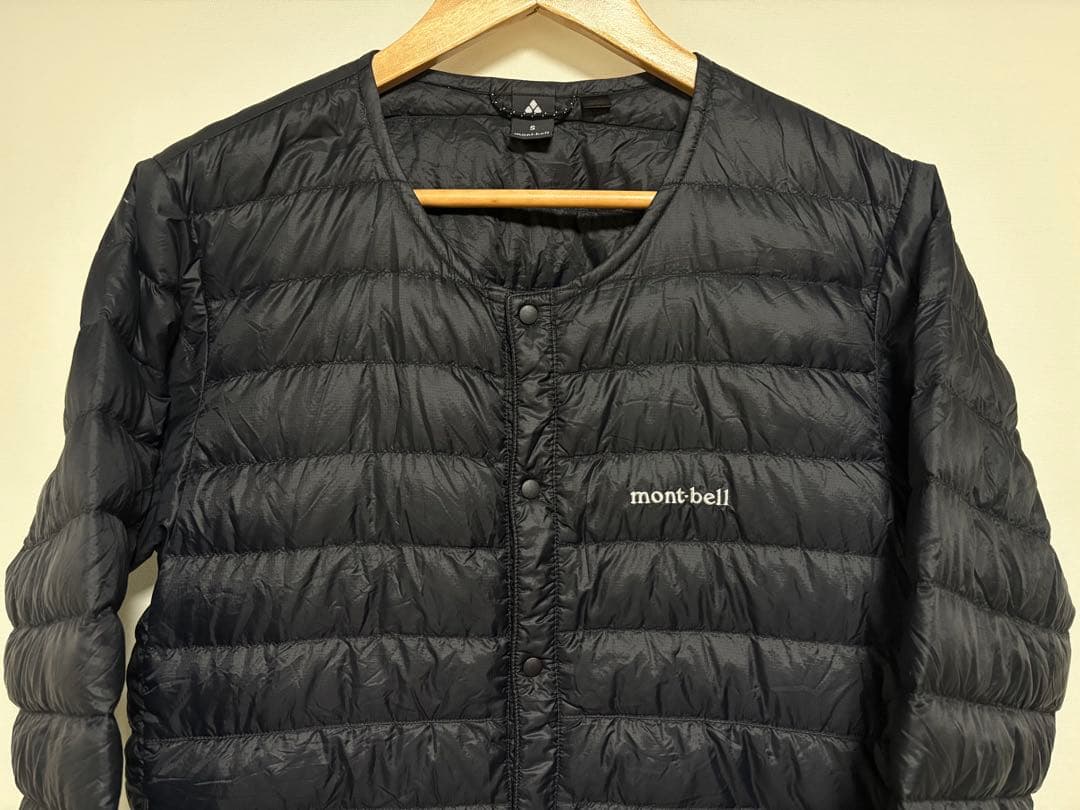 mont-bell スペリオダウン ラウンドネックジャケット　S 黒