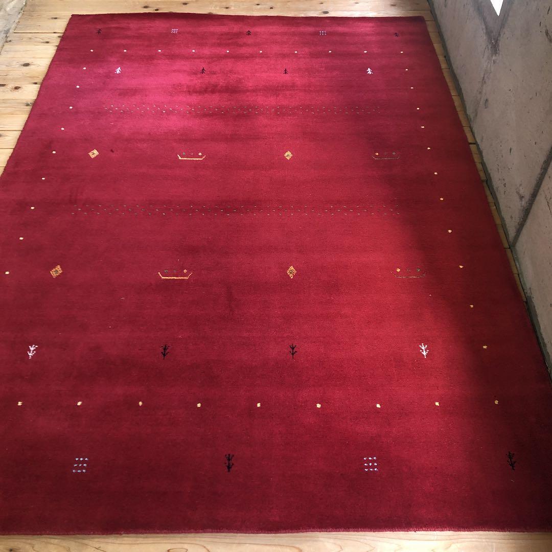 高級ウール使用 ウールギャベ ハンドルームLori 172×243cm