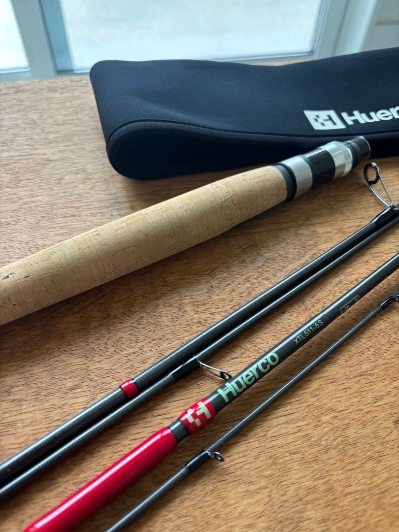 フエルコ× LUCK XTL511-5S 美品 ツララ ゴーフィッシュ ロッド