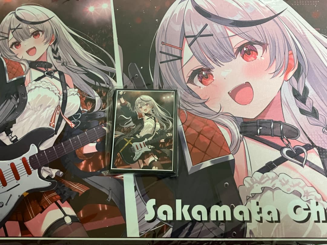 サンパン　ホロライブ　スリーブ　プレイマット　沙花叉クロヱ　S17