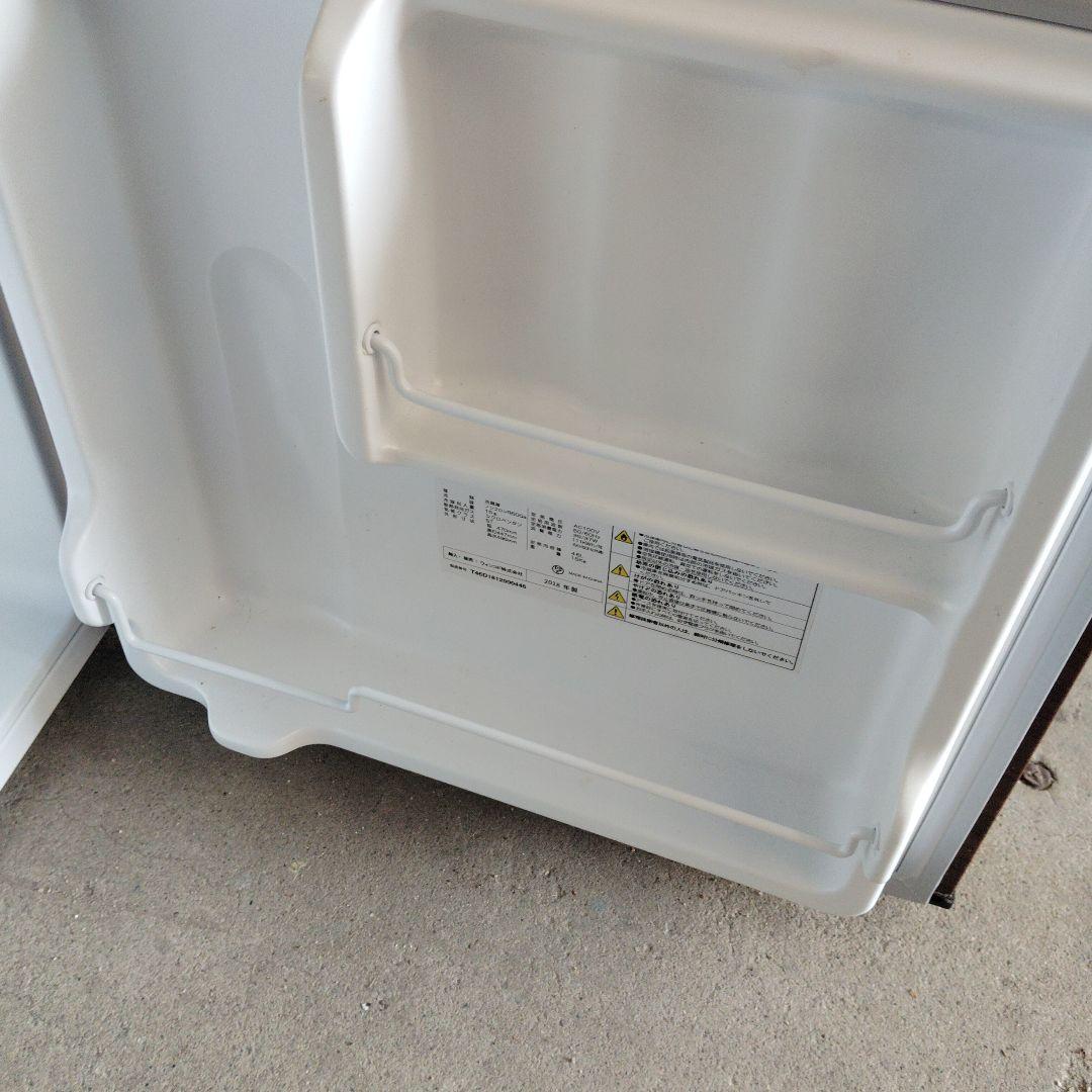 木目調 コンパクト冷蔵庫　TH-46L1-WD