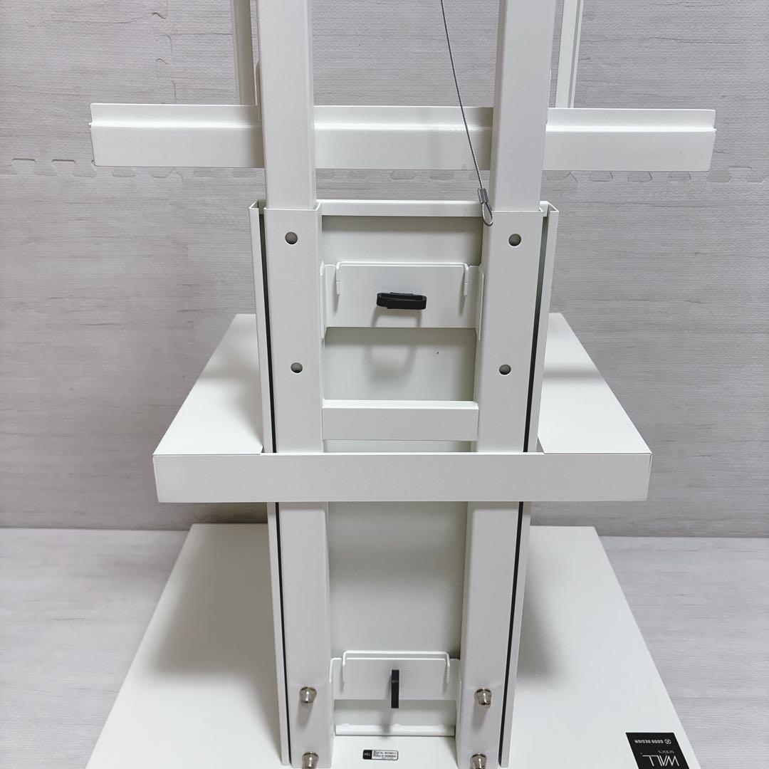 EQUALS イコールズ WALL V2 ロータイプ サテンホワイト 棚板無し