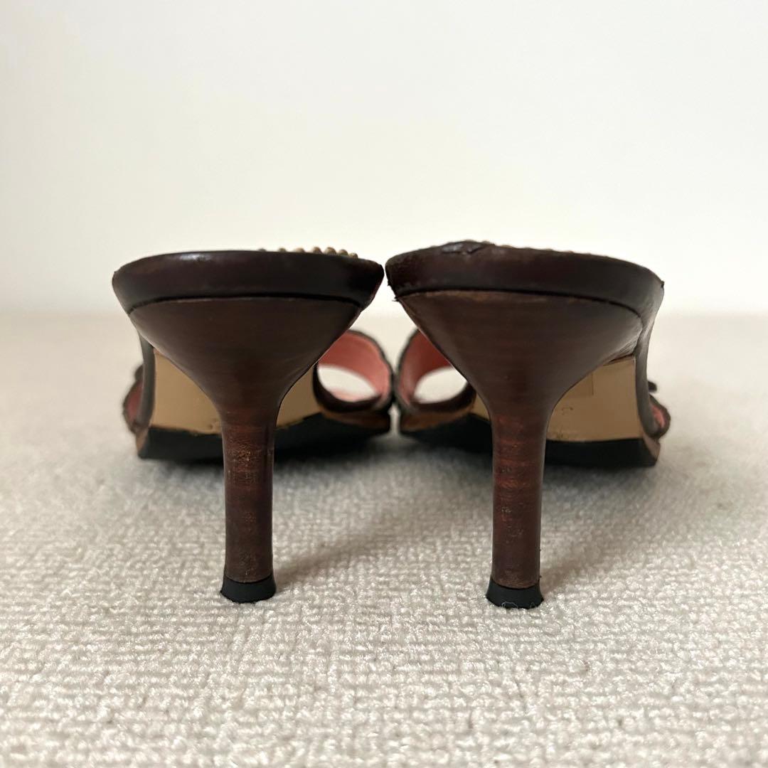 GUCCI グッチ ミュール ヒール GG 23cm 36