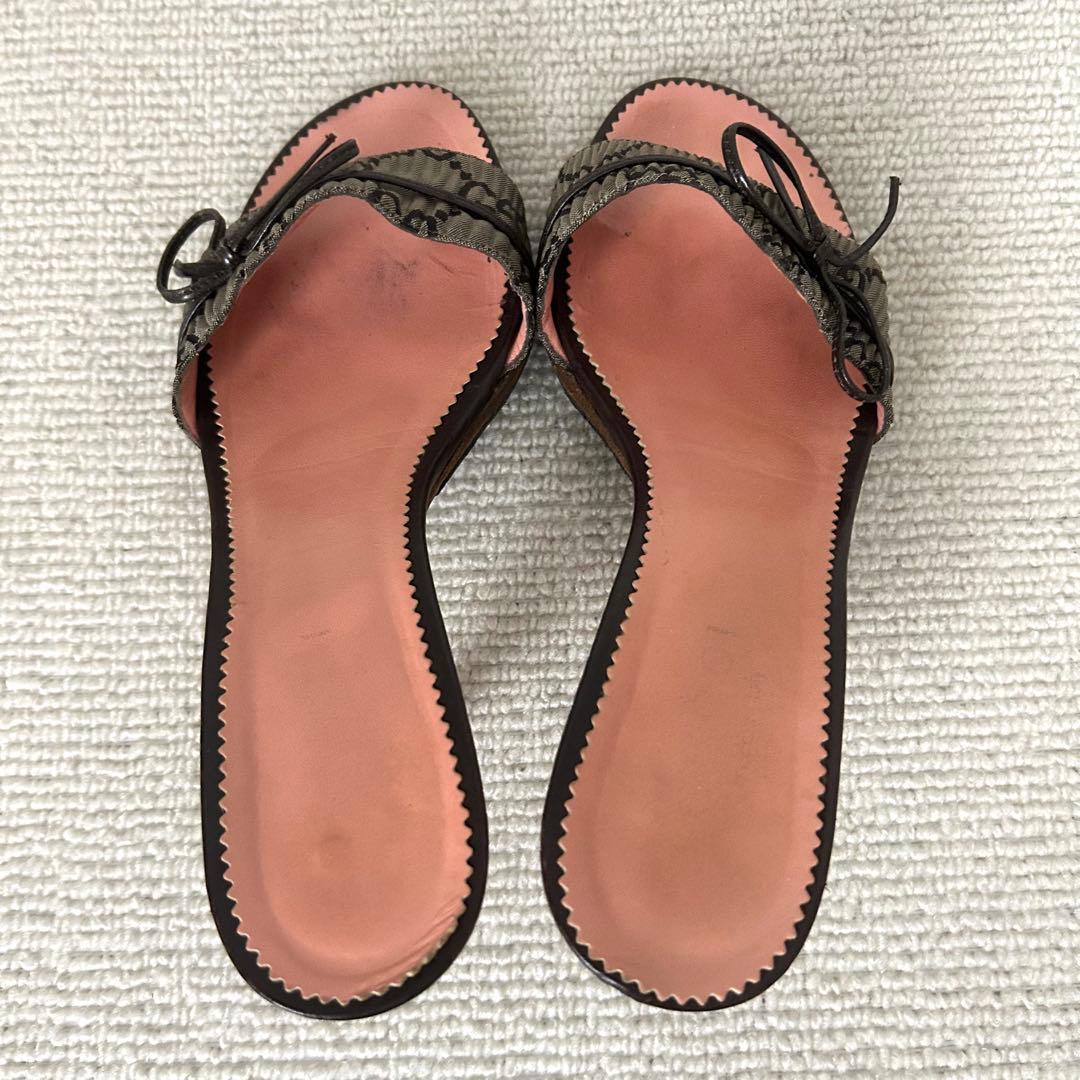 GUCCI グッチ ミュール ヒール GG 23cm 36