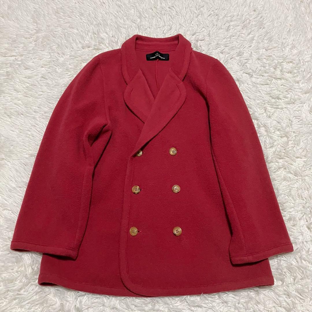 トリココムデギャルソン テーラードジャケット フリース ボア AD1993