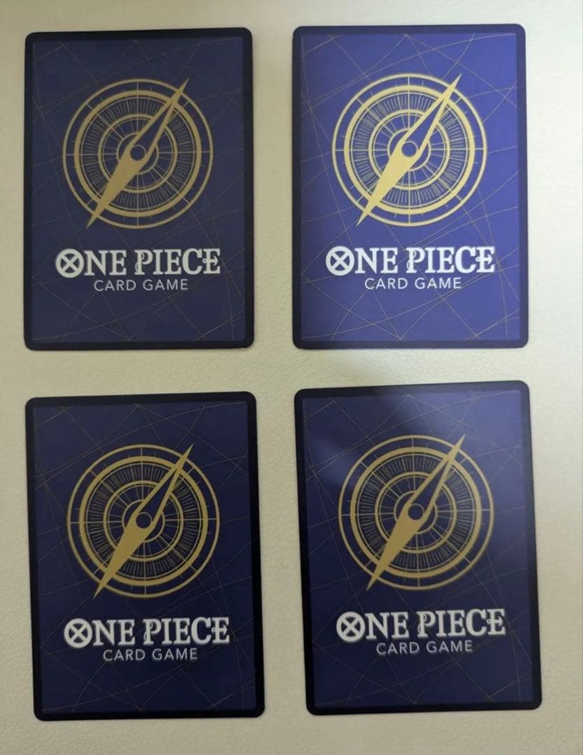 ワンピースカード　ルフィ　ジャンプ　プロモカード　4枚　王冠　P-043