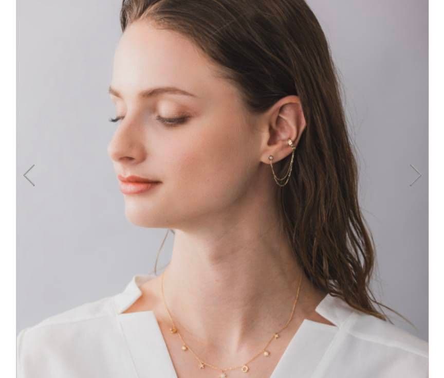 STAR JEWELRY K10 ピアス＆イヤーカフ