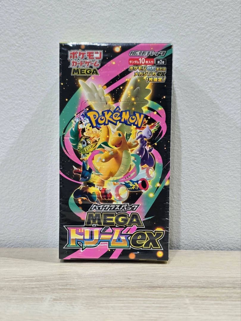 【未開封シュリンク付き】ポケモンカード MEGAドリームEX 1BOX