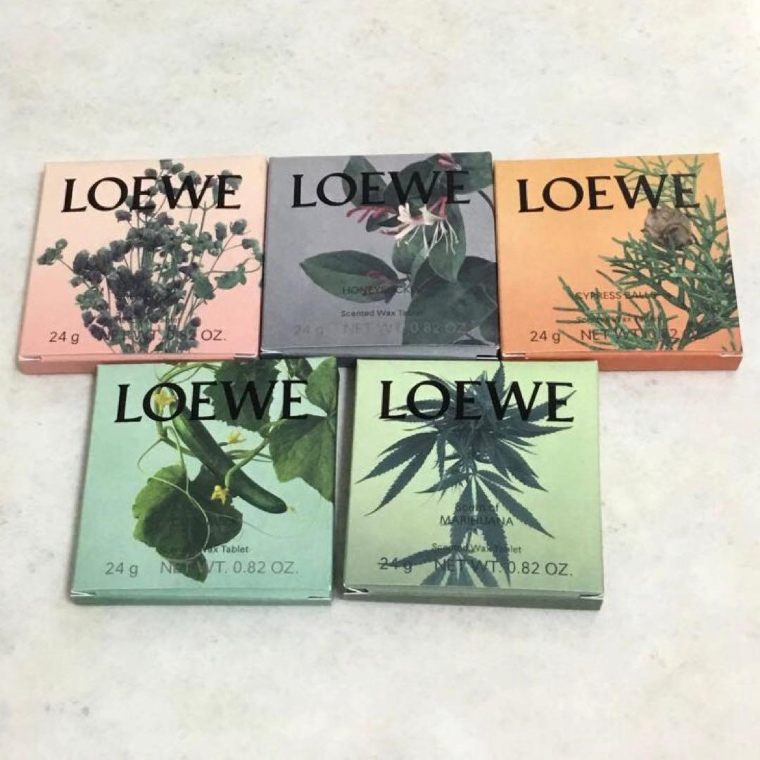 【新品】LOEWE ワックスタブレットセット ルームフレグランス　10種類