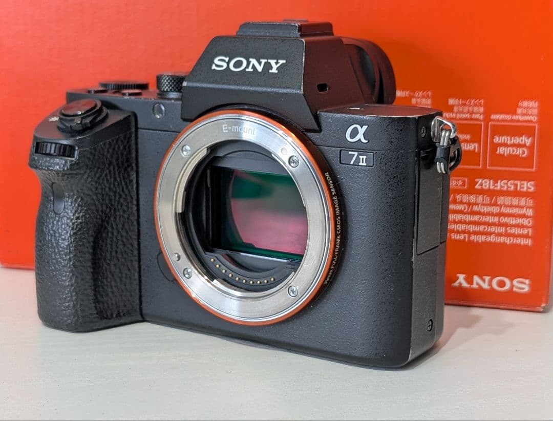 [良品]SONY α7 II ILCE-7M2 ミラーレス一眼カメラ　付属品付