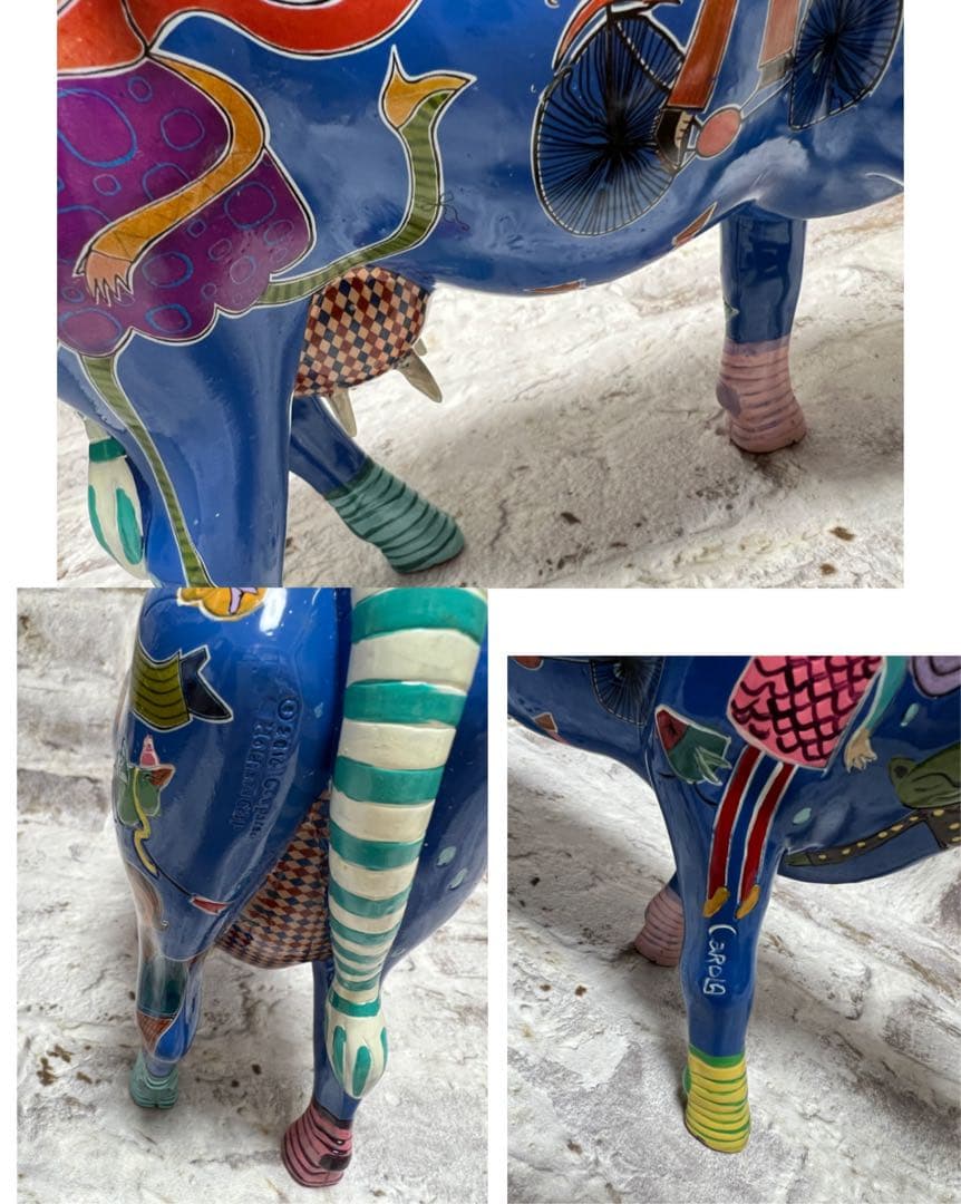 Cow Parade 2010 Carol W カウパレード 丑年 干支飾り 牛