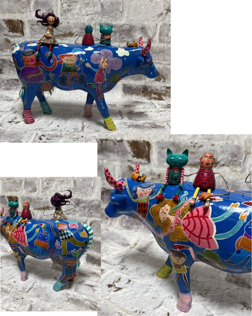 Cow Parade 2010 Carol W カウパレード 丑年 干支飾り 牛