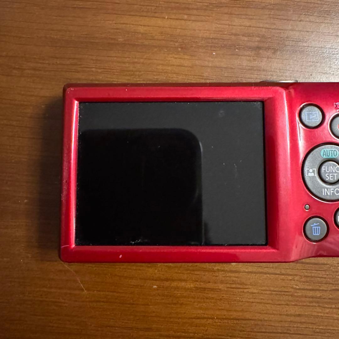 Canon IXY コンパクトデジタルカメラ レッド