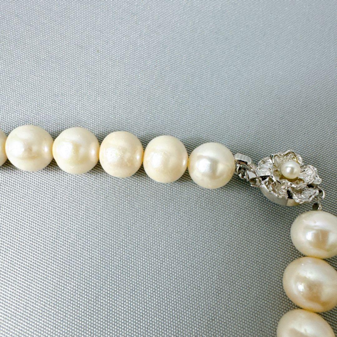 大珠 10mm珠　本真珠　ネックレス　イヤリング　セット あこや 淡水