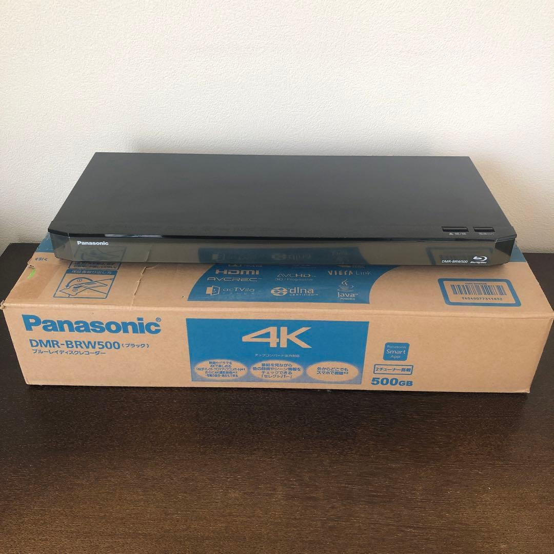 Panasonic ブルーレイディスクレコーダー　DMR-BRW500