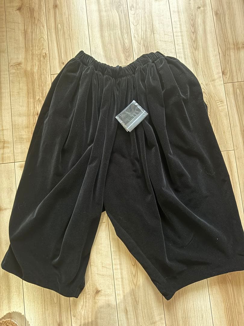 COMME des GARÇONS ブラック サルエルパンツ XSサイズ
