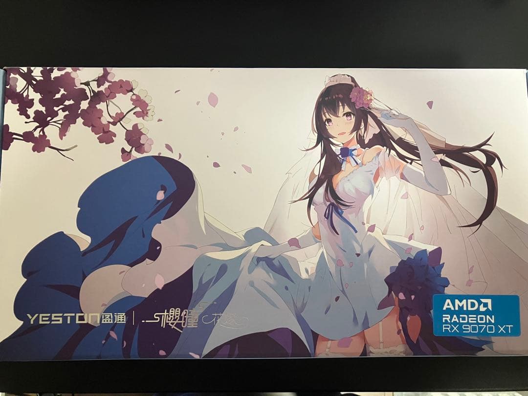 AMD Radeon RX 9070 XT グラフィックボード