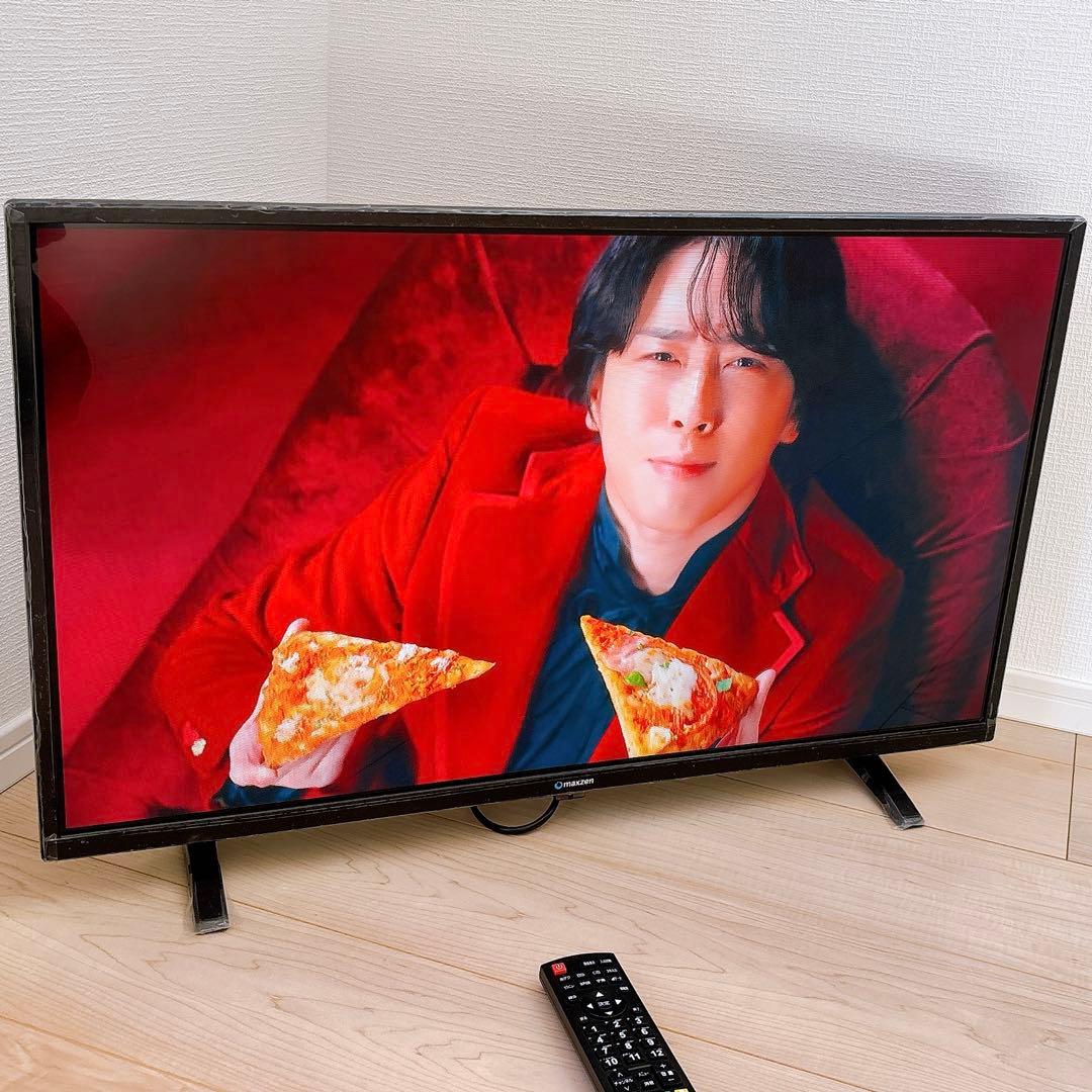★初期化済★32インチ液晶テレビ MAXZEN J32SK03 2020年製
