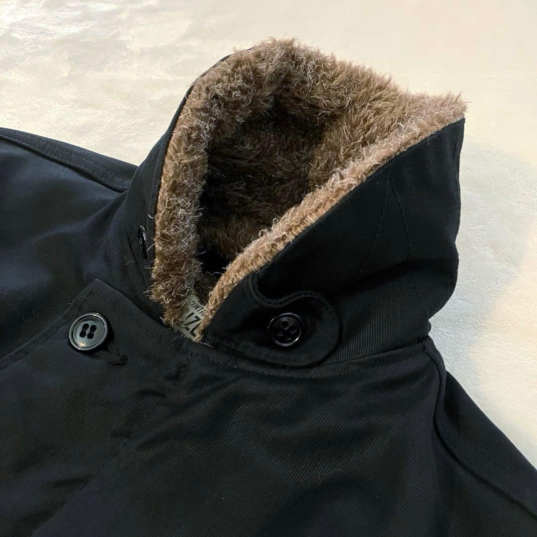 美品✨HOUSTON N-1 デッキジャケット U.S.N ミリタリー 黒